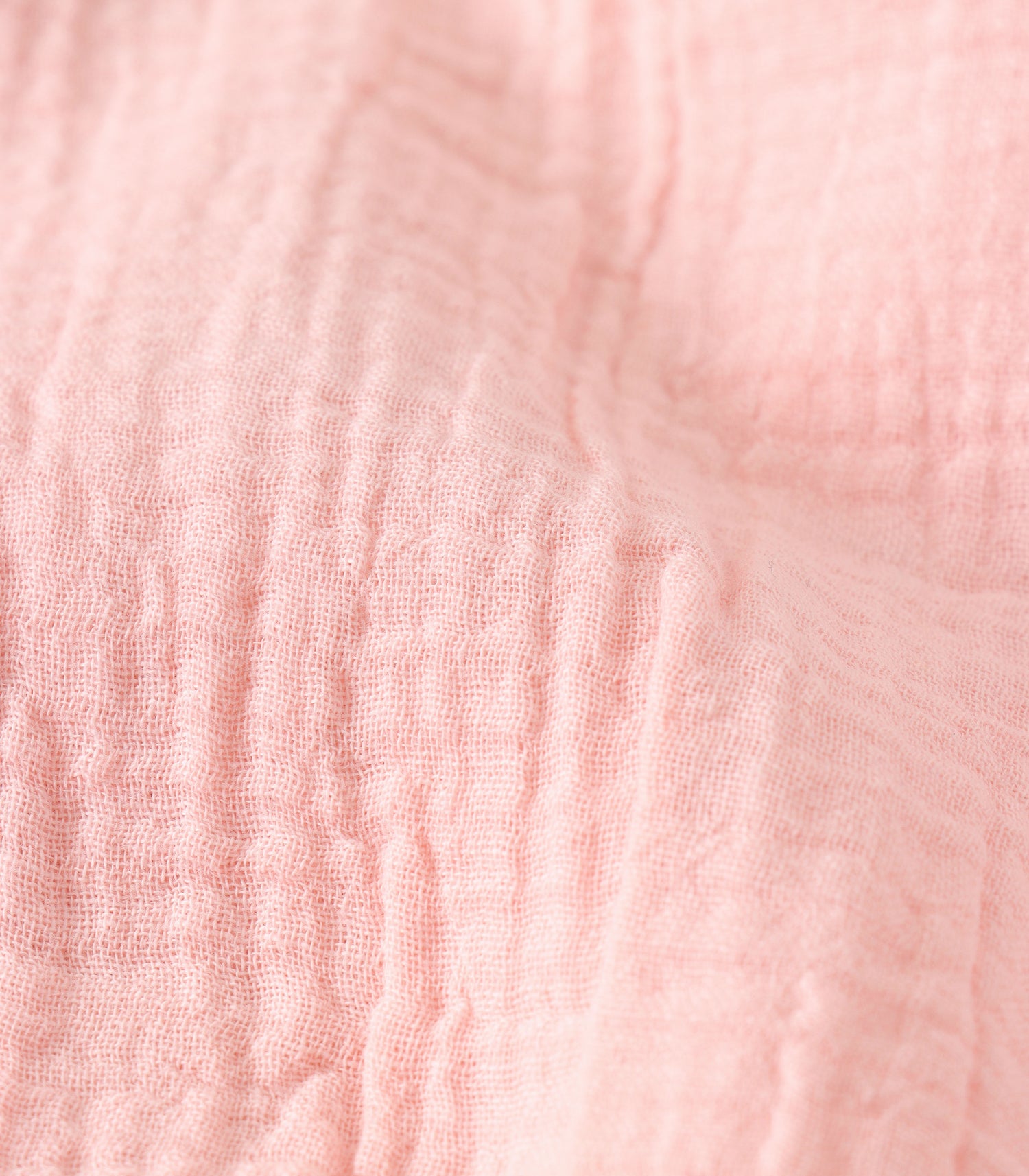 Peach Blush Crinkled Muslin Jabla & Shorts Set – Soft & Comfy Baby Wear