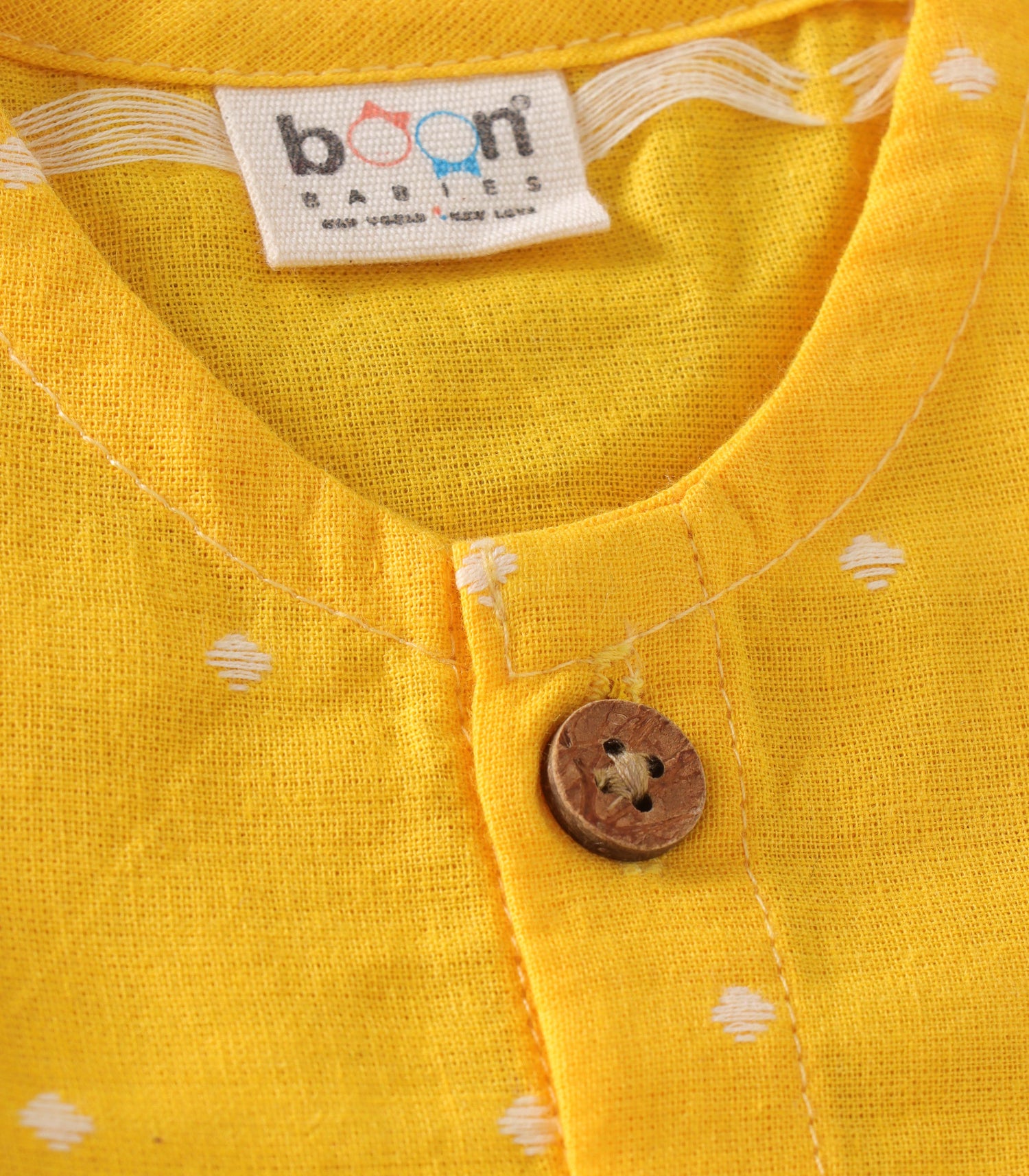 Bright Yellow South Cotton Frock – A Splash of Sunshine