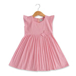 Boon Babies Enchanting Leaf Printed Frilled Frock Babies Natures Delight