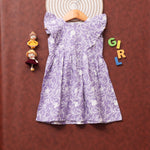 Boon Babies Lavender Bloom Charming Floral Frock Little Girls