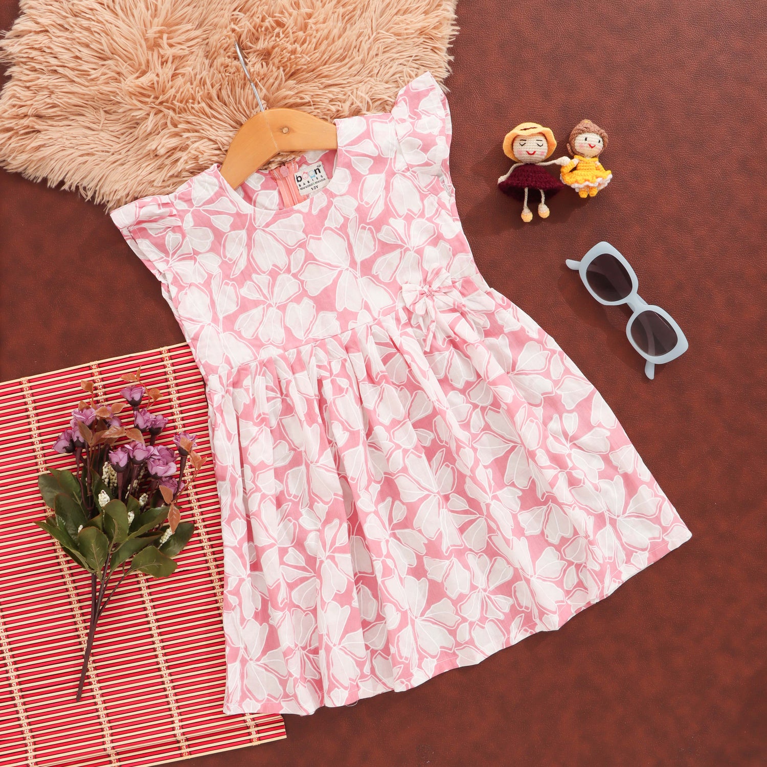 Petal Poetry: Enchanting Floral Frock for Little Girls