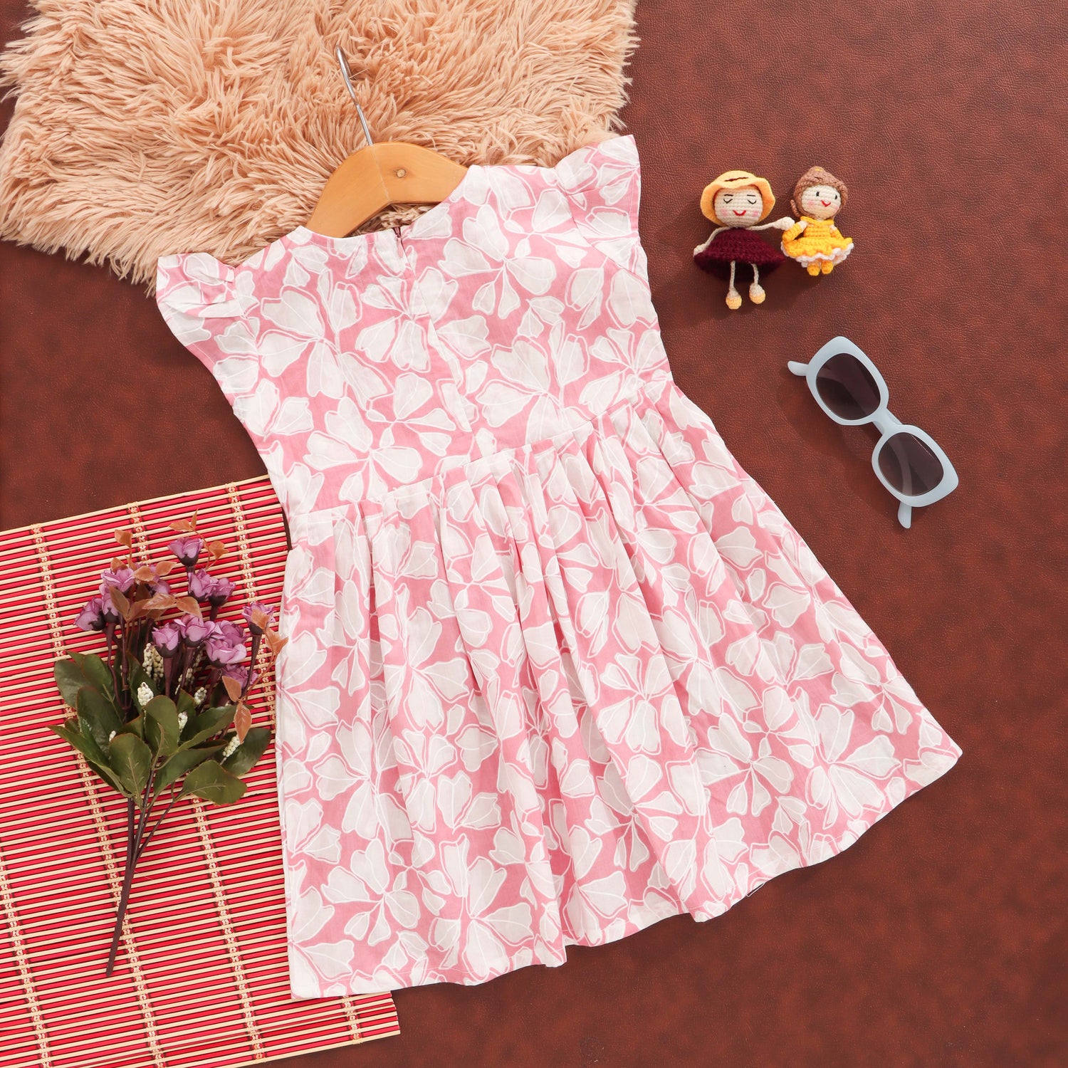 Petal Poetry: Enchanting Floral Frock for Little Girls