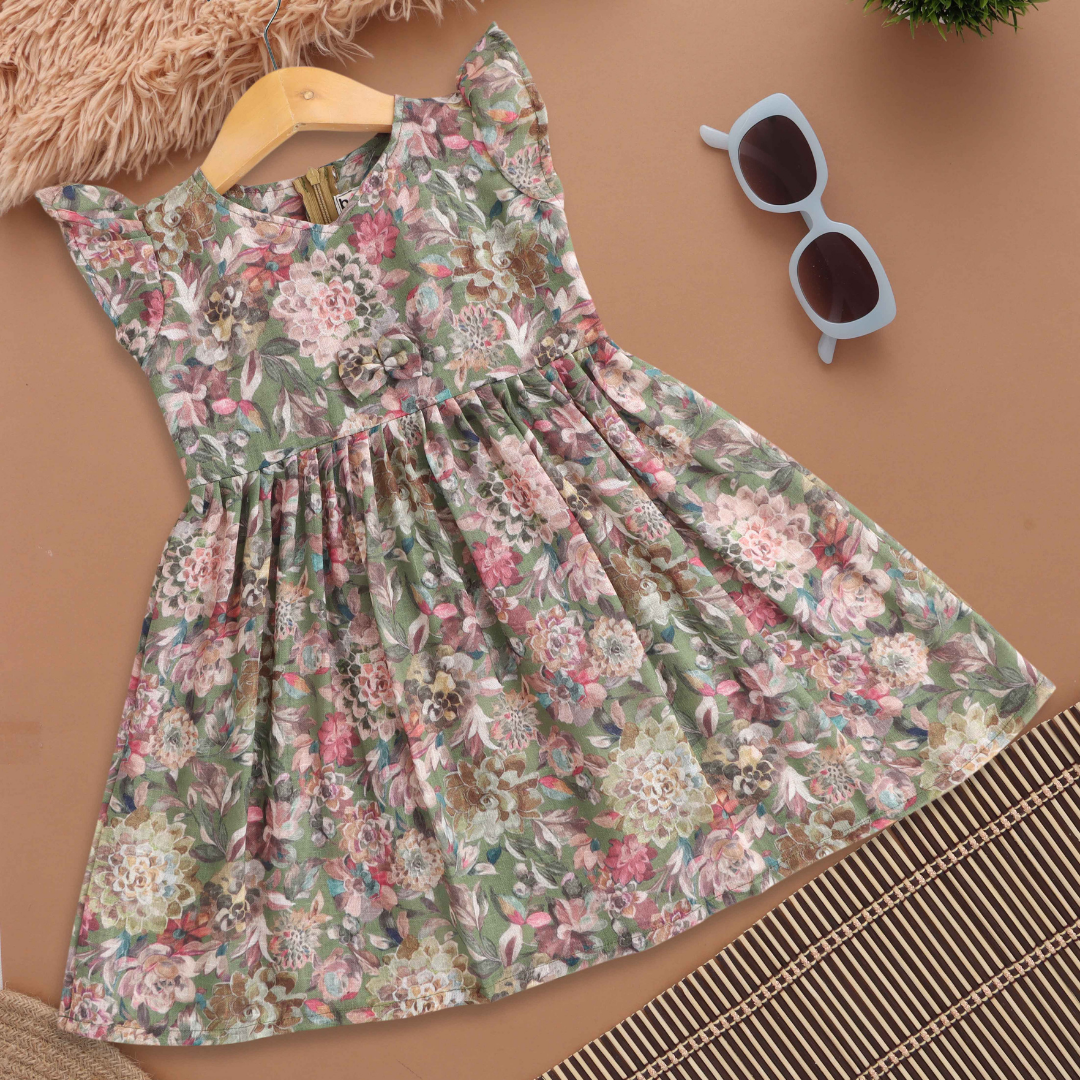 Girls Casual Frock - FRO015