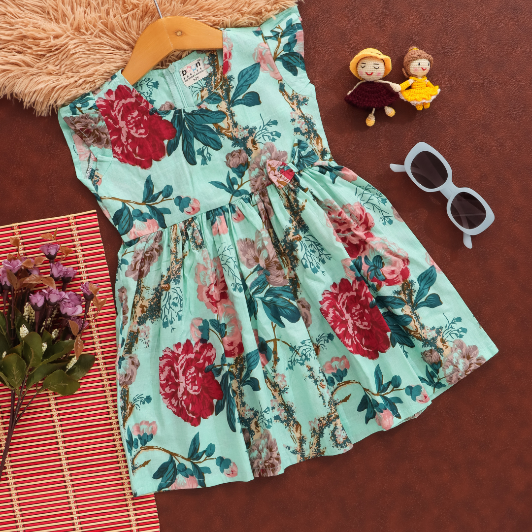 Girls Casual Frock - FRO040
