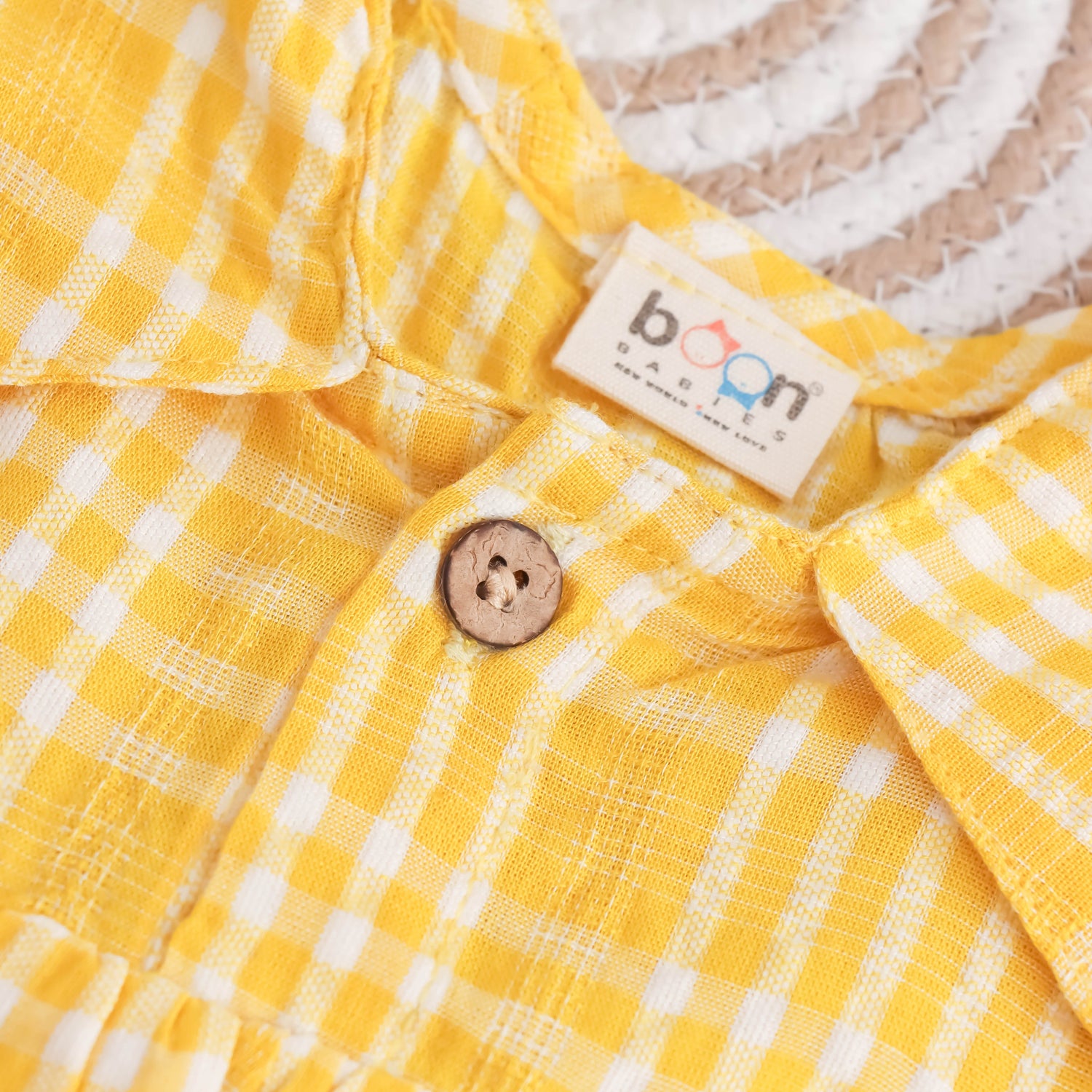 Lemon Check: Playful Gingham Co-Ord Set