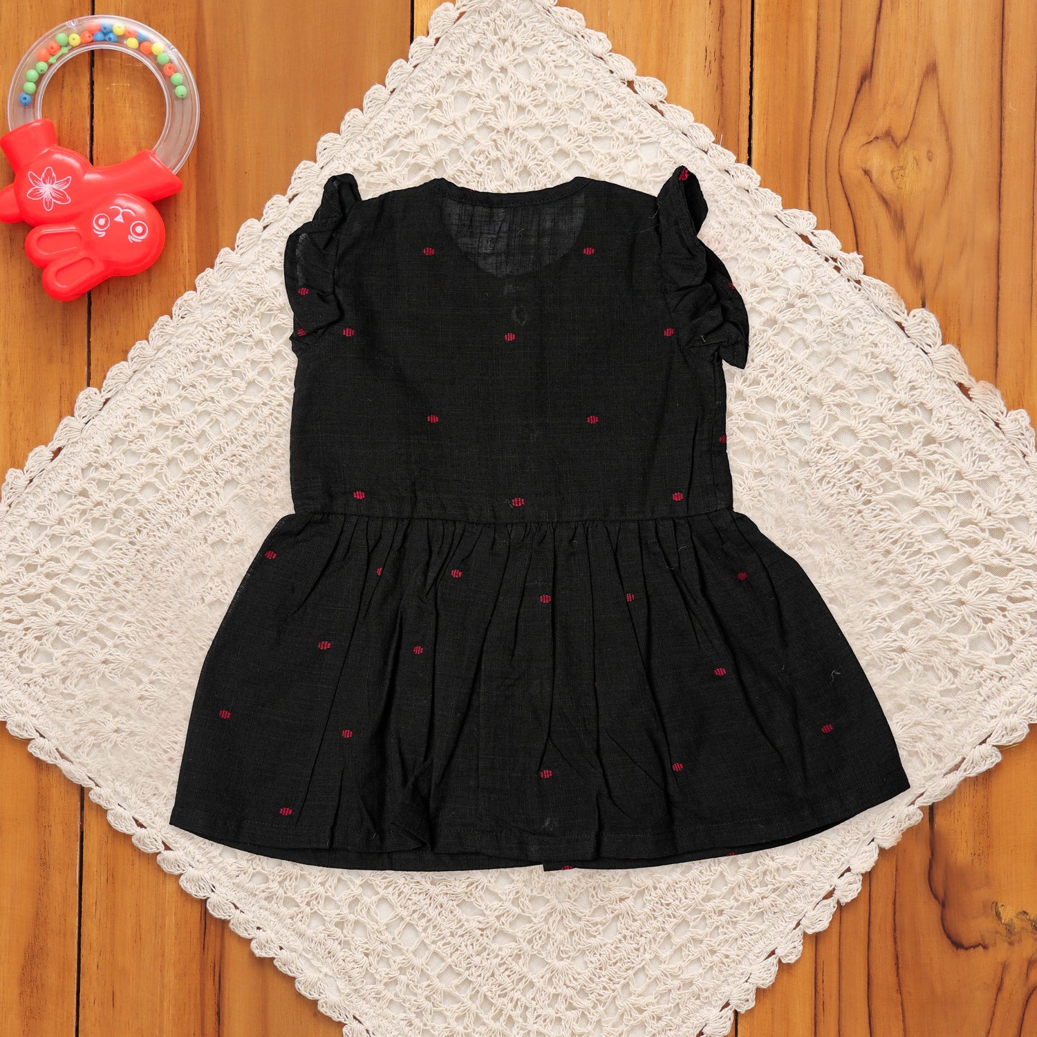 Elegant Black Cotton Dress – Perfect for Every Occasion