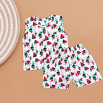 Refreshing Watermelon Print Baby Jabla with Shorts Boon Babies