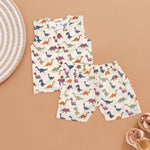 Playful Dino Print Baby Jabla with Shorts Boon Babies