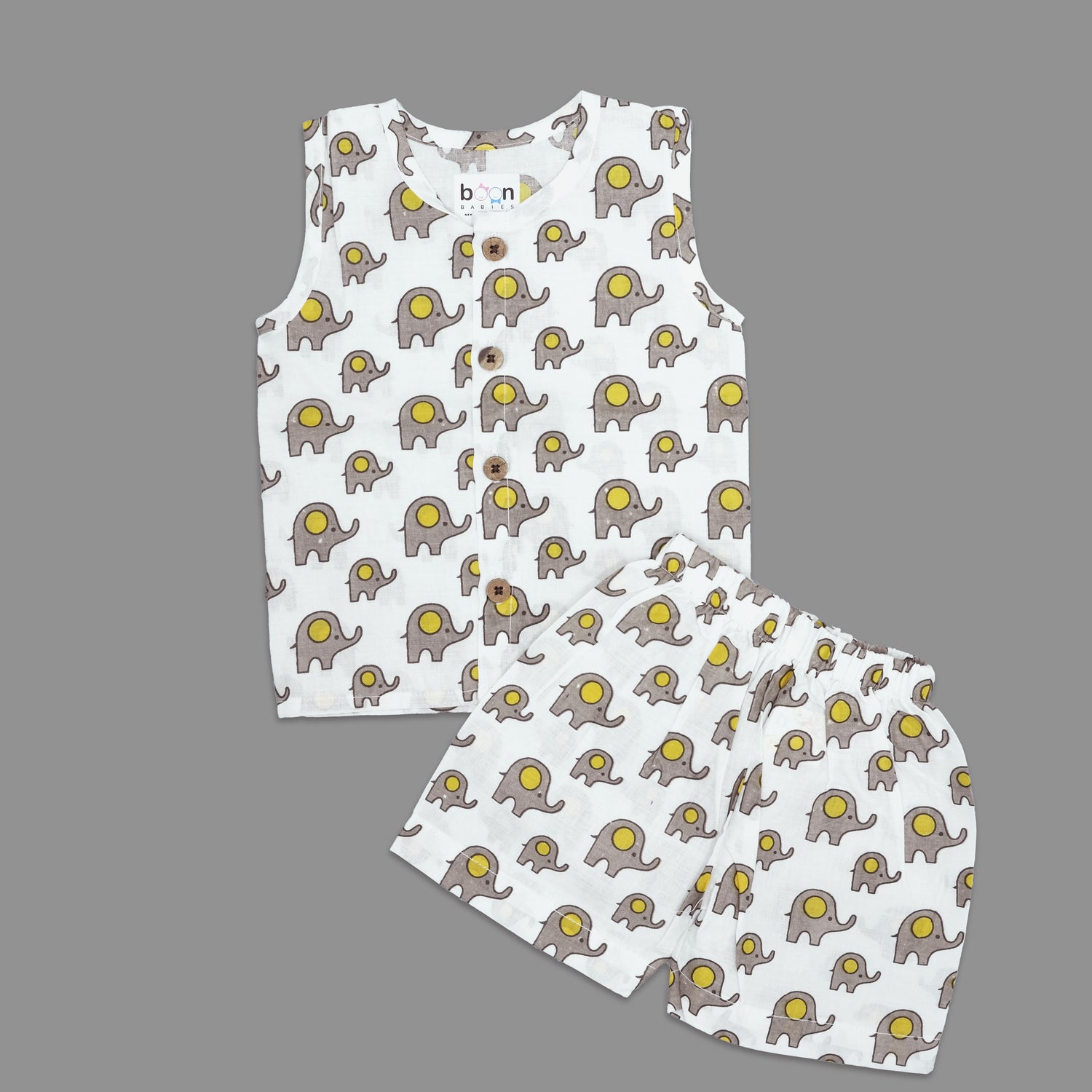 Muslin Jabla & Shorts Set JH088A