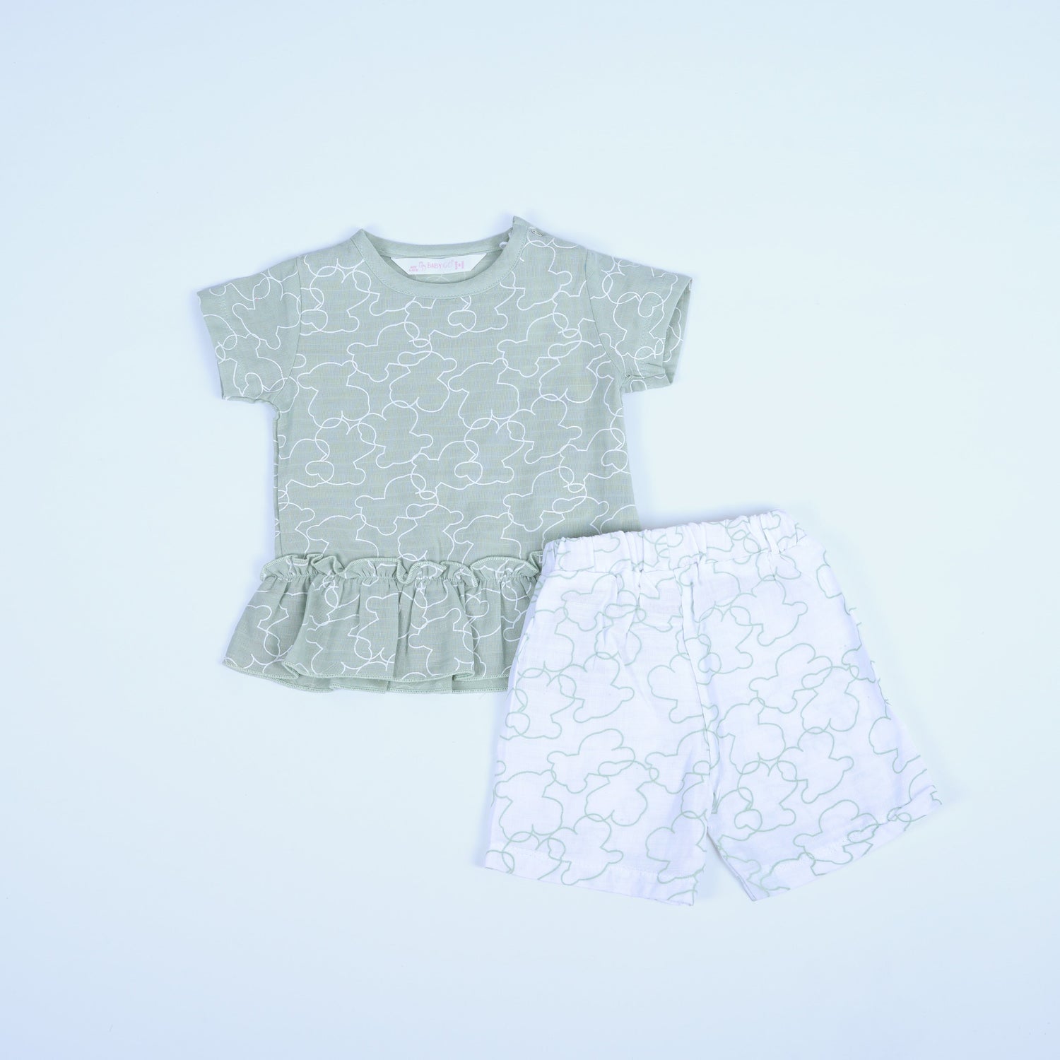 Soft & Stylish Baby Girl Outfit - Perfect for Summer Days