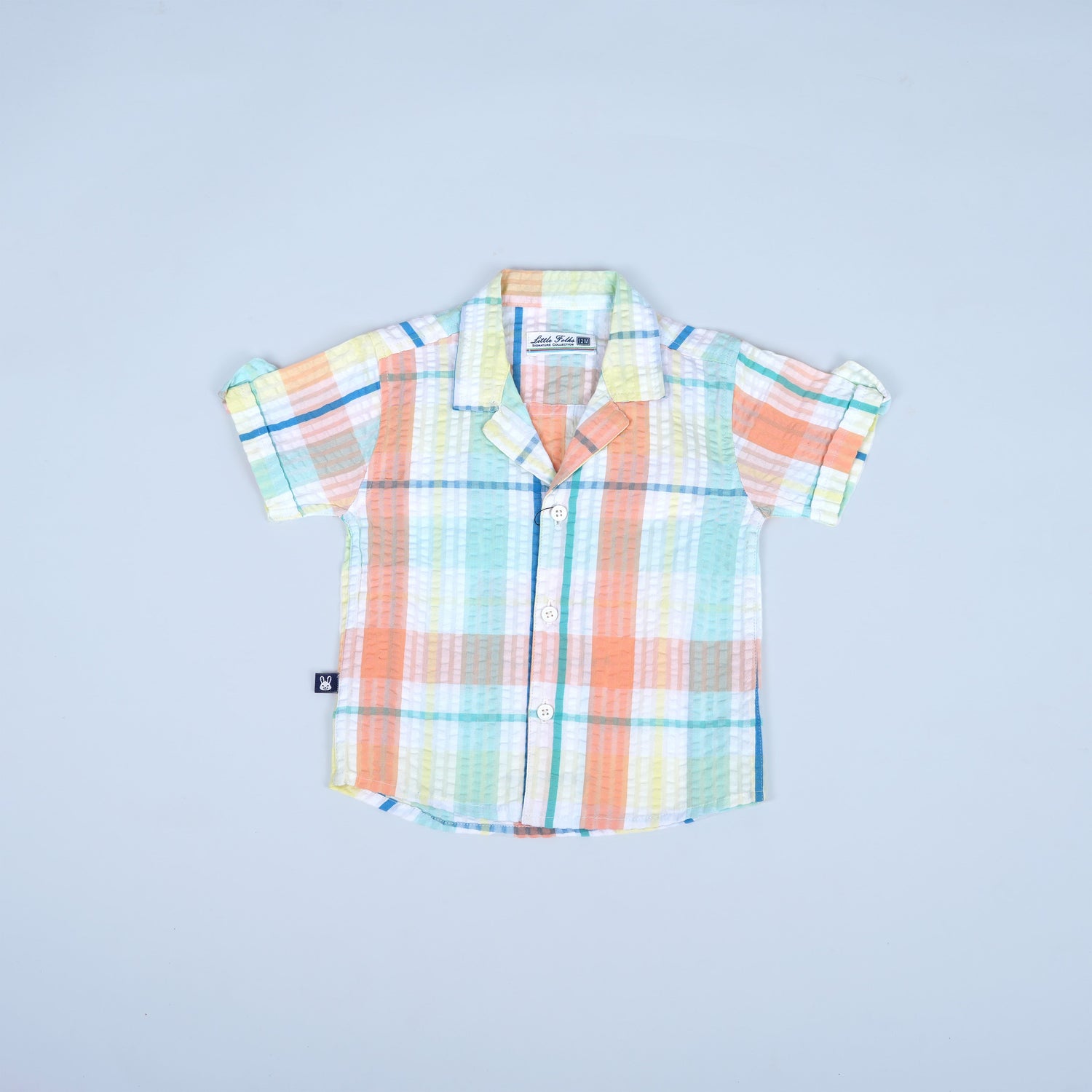 Pastel Summer Checkered Boys Outfit