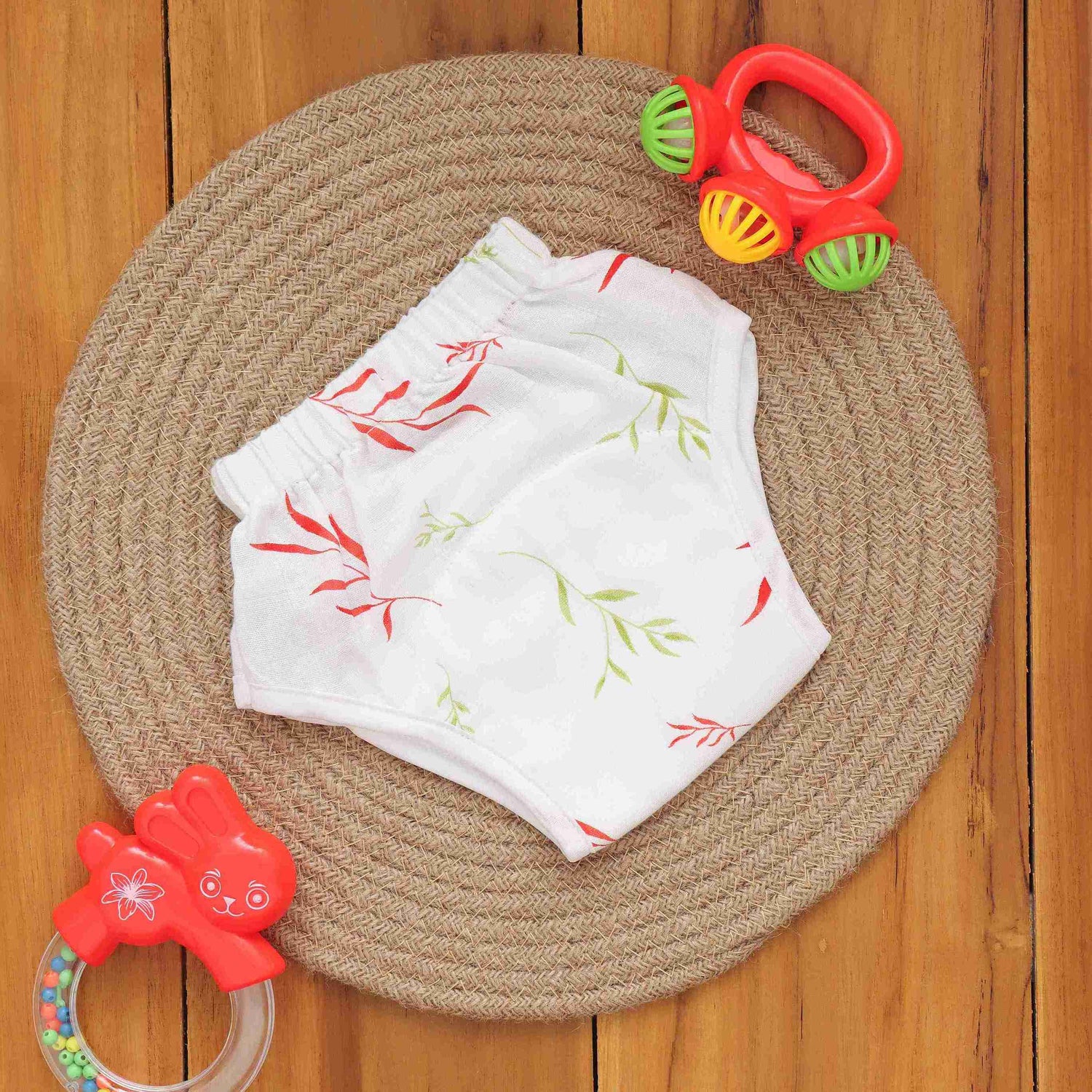 Soft and Secure Printed Muslin Padded Underwear for Babies - Eco-Conscious Choice