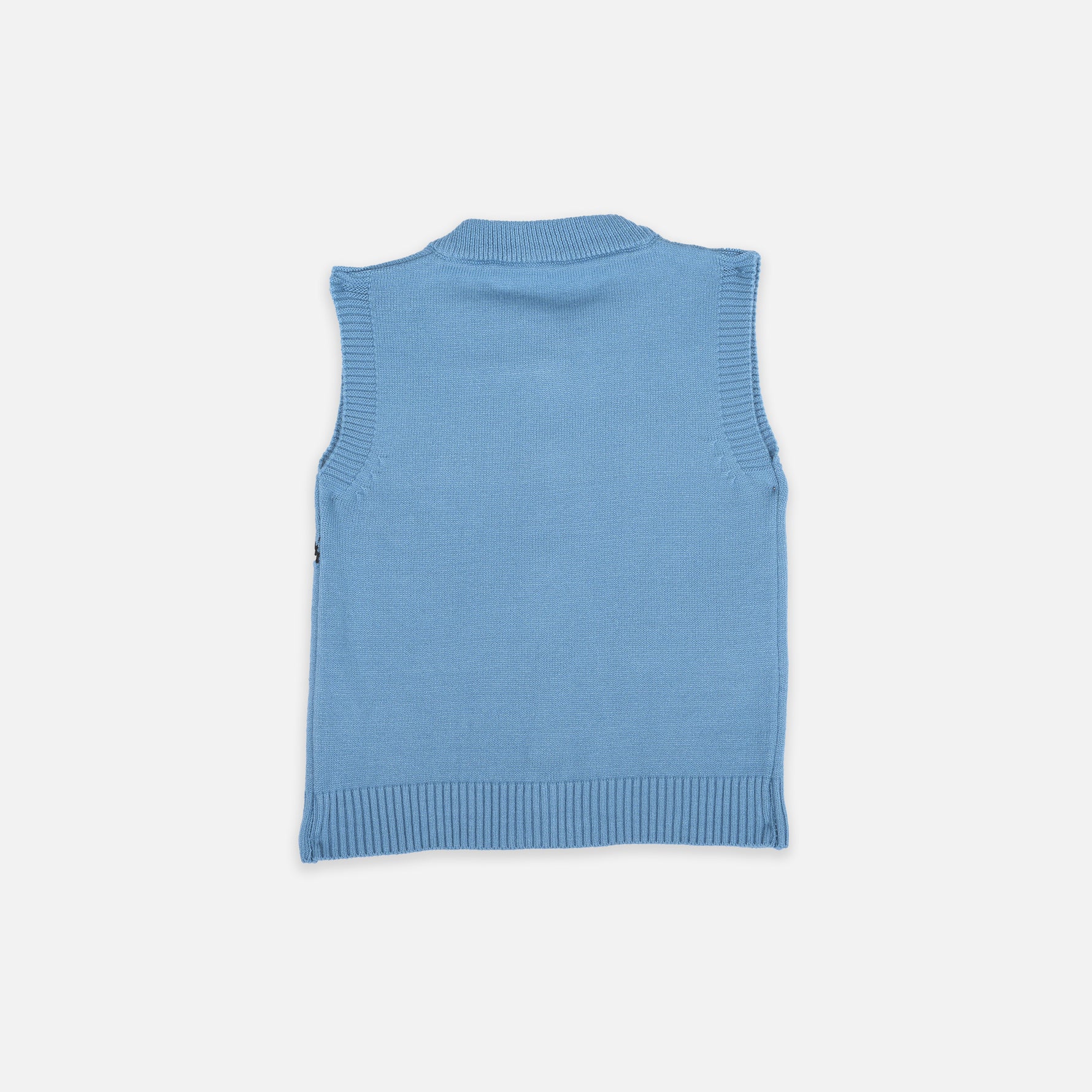 Soft Knitted Vest for Kids - Sky Blue Charm Boon Babies