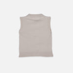 Adorable Bunny Knitted Vest for Kids - Grey Elegance Boon Babies