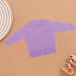 Purple Knit Baby Cardigan - Winter Royalty by Boon Babies Boon Babies