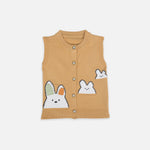 Playful Knitted Vest for Kids - Sandal Glow Boon Babies
