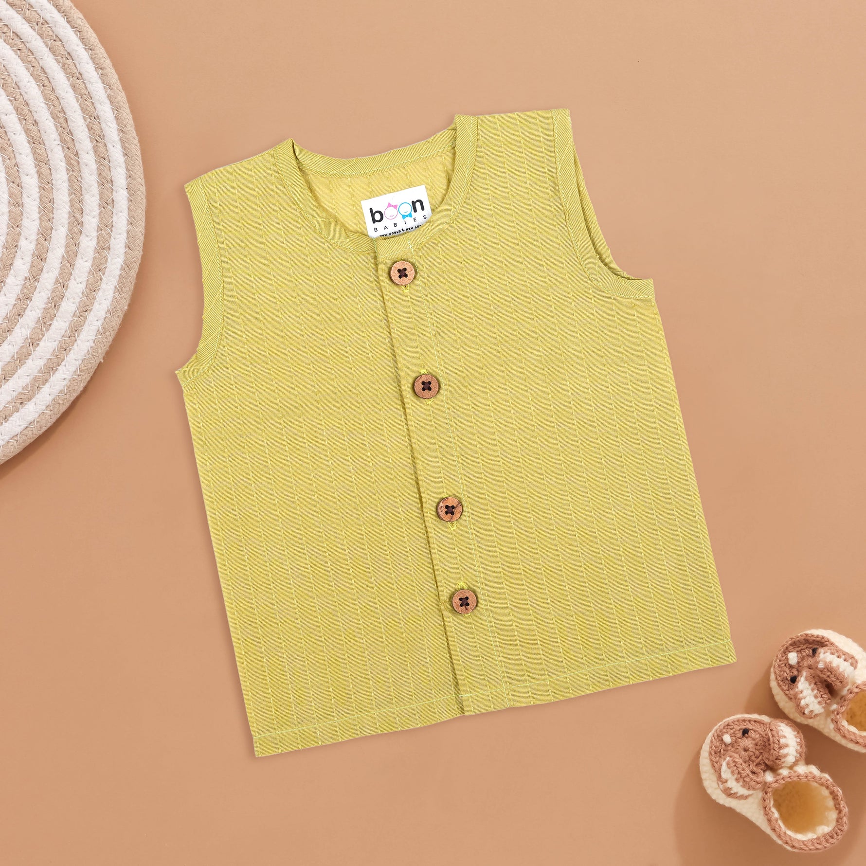 Sunny Stripes Cotton Baby Jabla - Boon Babies Boon Babies