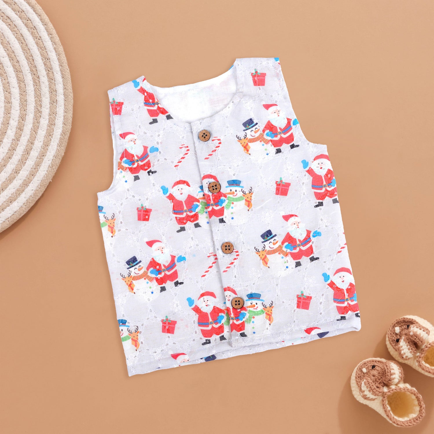 Festive Santa & Snowman Jabla - Holiday Special Boon Babies