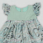 Soft Green Embroidered Frock– Timeless Style Boon Babies