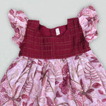 Vibrant Floral Embroidered Frock For Girls – A Splash of Joy Boon Babies