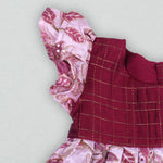 Vibrant Floral Embroidered Frock For Girls – A Splash of Joy Boon Babies