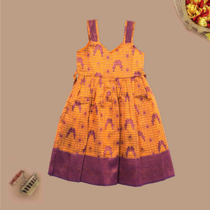 Mustard Yellow & Purple
