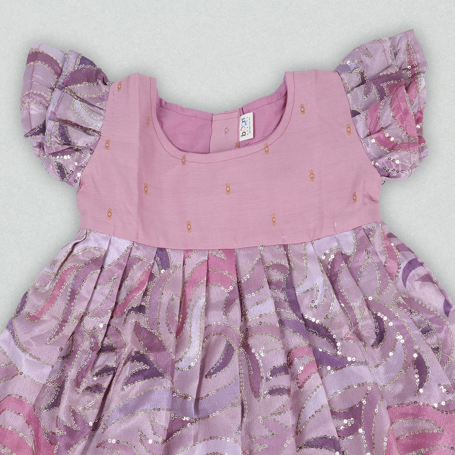 Pastel Princess Frock – Swirls of Glittering Elegance Boon Babies