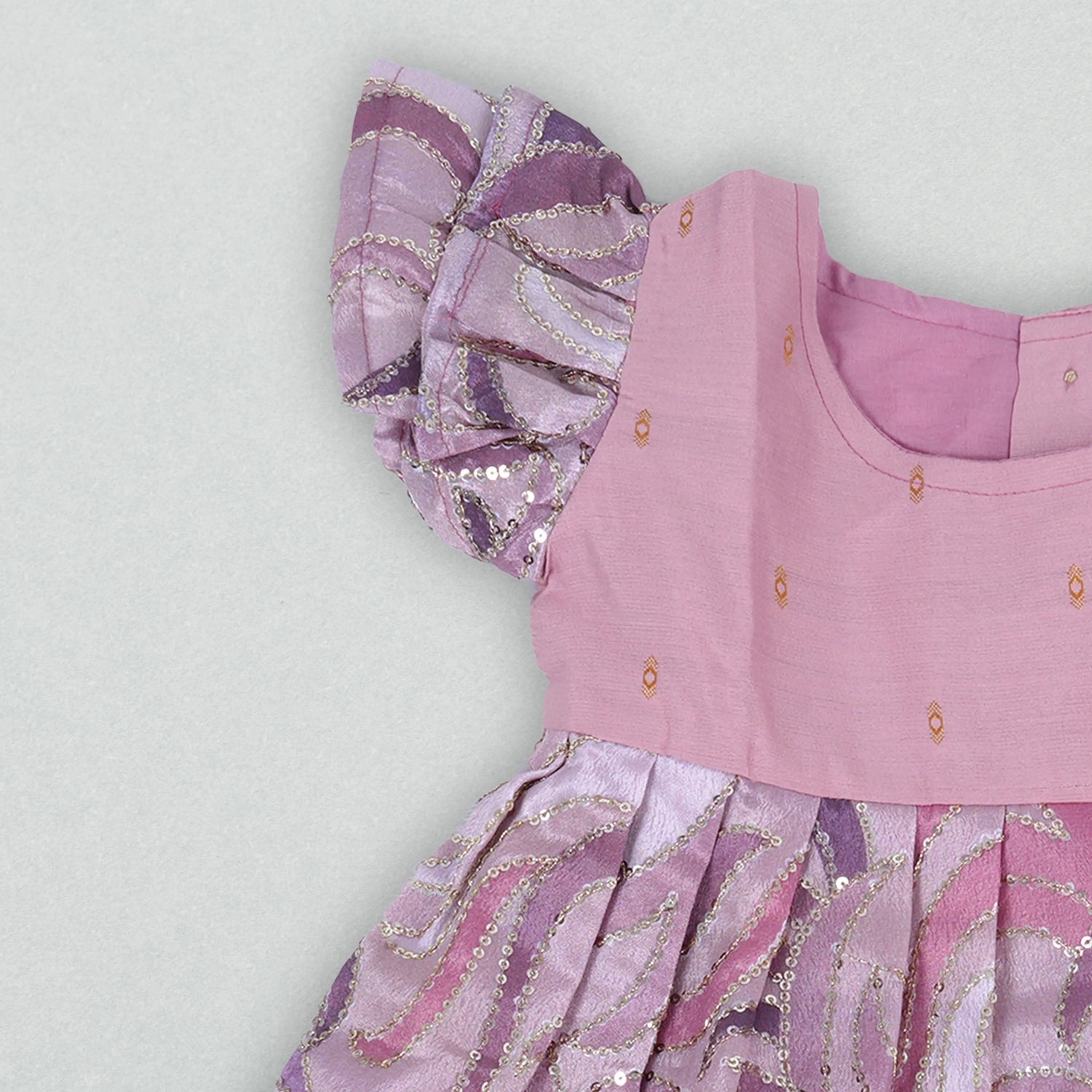 Pastel Princess Frock – Swirls of Glittering Elegance Boon Babies