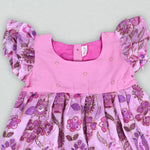 Charming Pastel Frock For Girls - Intricate Embroidery Design Boon Babies