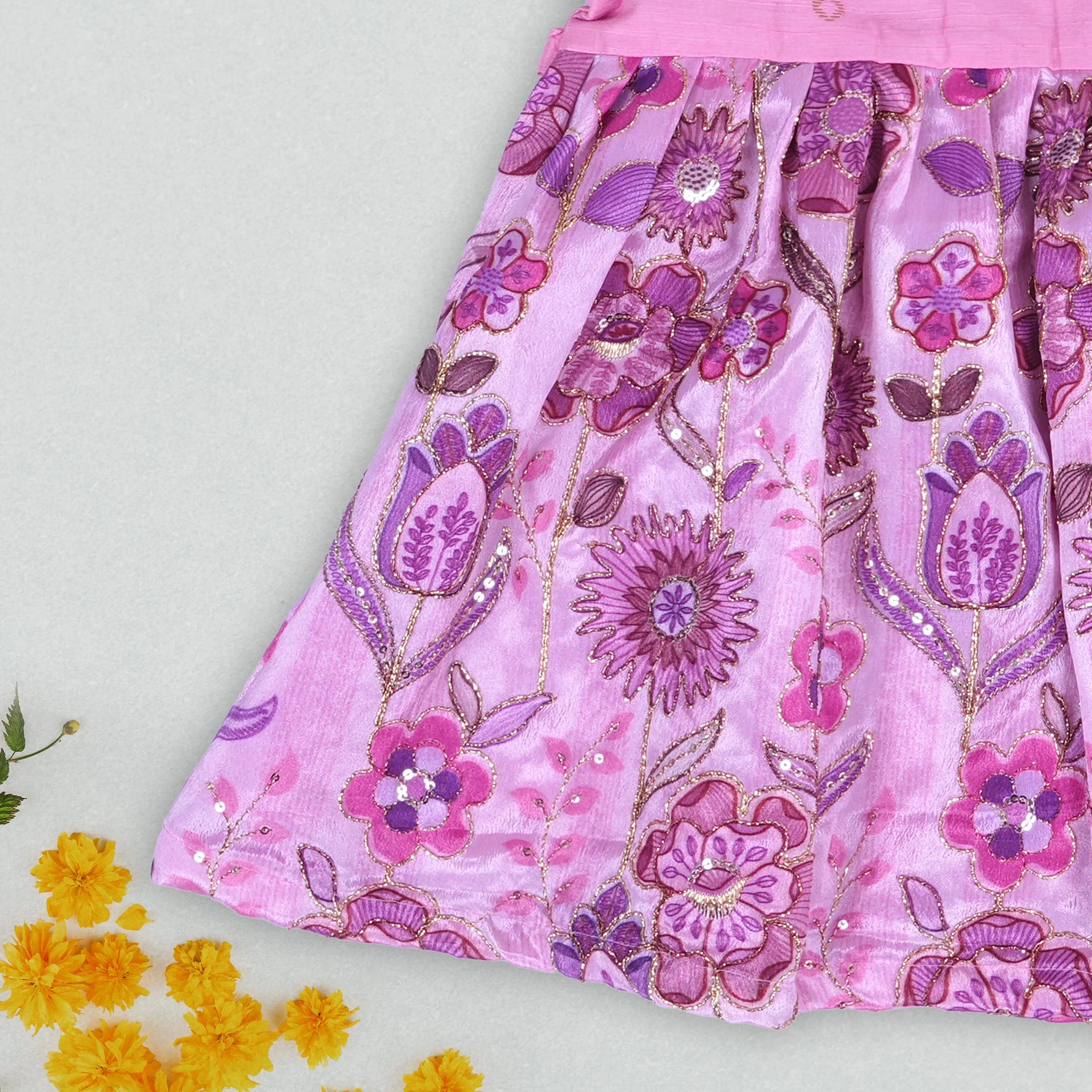 Charming Pastel Frock For Girls - Intricate Embroidery Design Boon Babies
