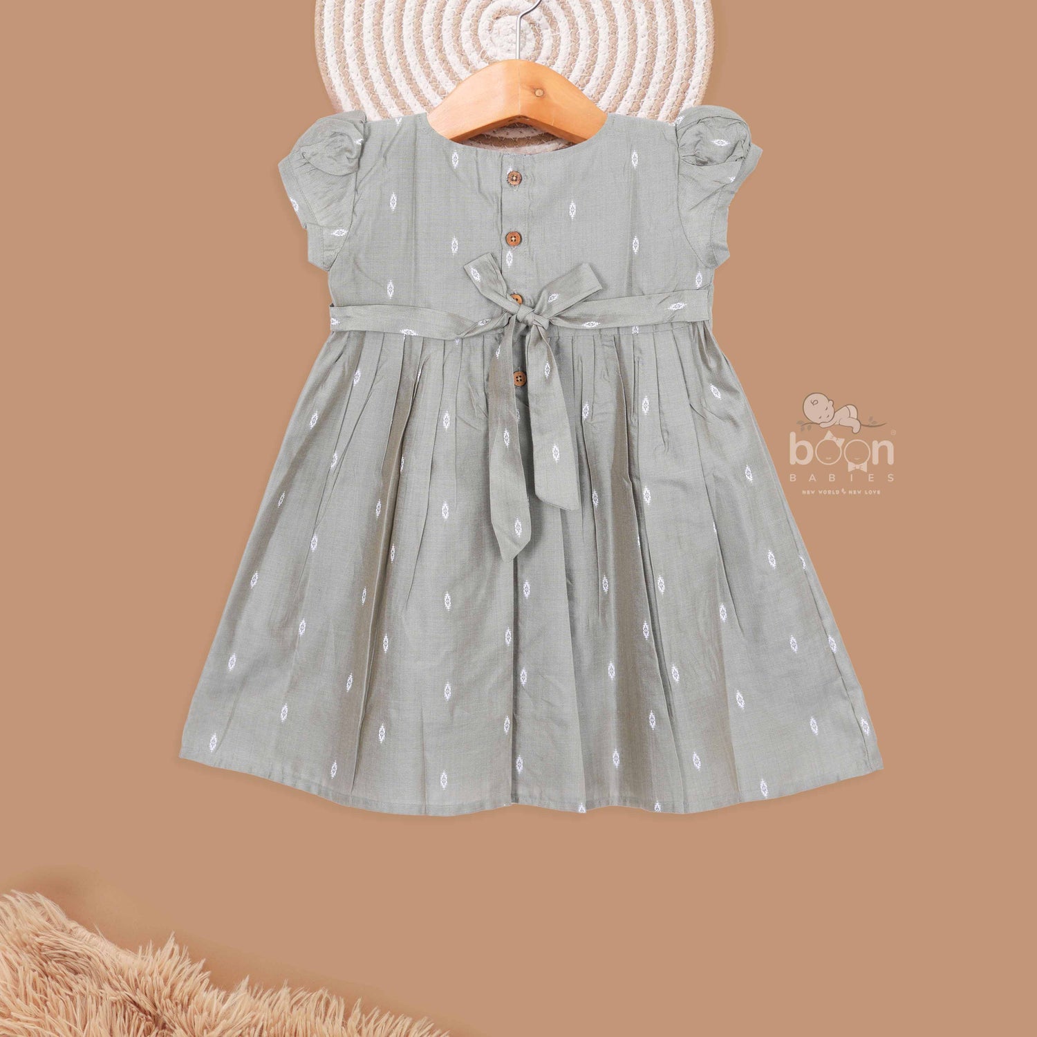 Elegant Grey Girls Ethnic Wear