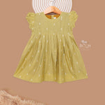 Stylish Mustard Ethnic Wear for Kids Girls