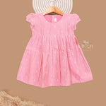 Adorable Pink Ethnic Frock for Girls