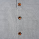 Elegant Grey Boys' Silk Shirt and Dhoti Set - Festive Ethnic Wear Boon Babies