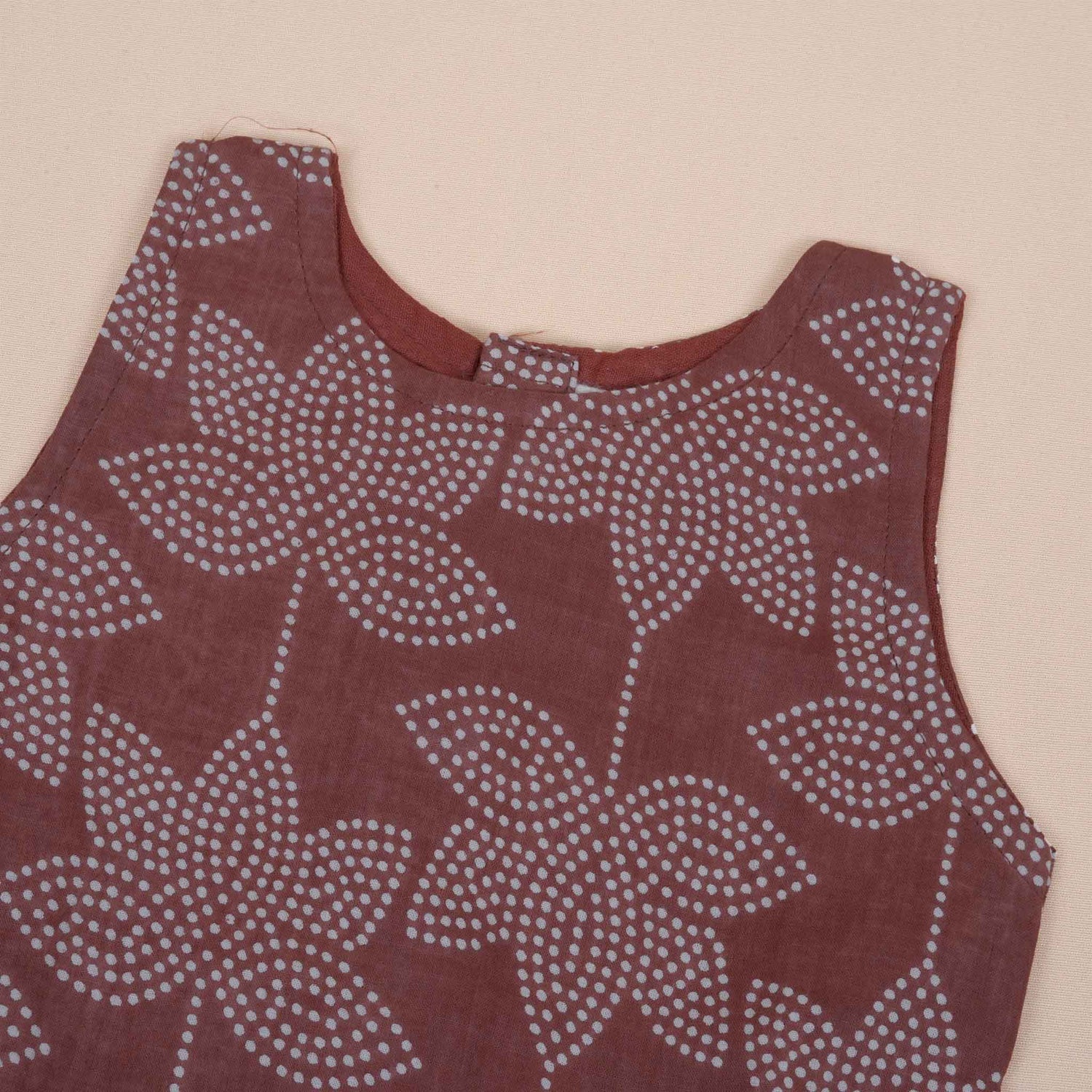 Chic Dotted Floral Girls Co-ord Set in Silk – Top & Pant