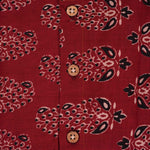 Stylish Maroon Paisley Cotton Girls CO-ORD SET – Playful & Elegant Boon Babies