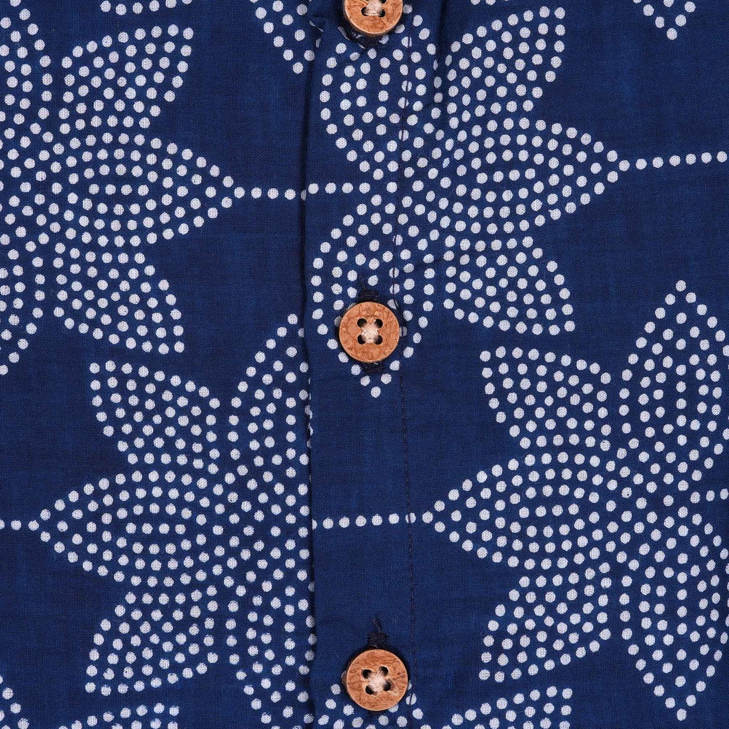 Trendy Navy Blue Star Print Cotton Girls CO-ORD SET – Soft & Stylish Boon Babies