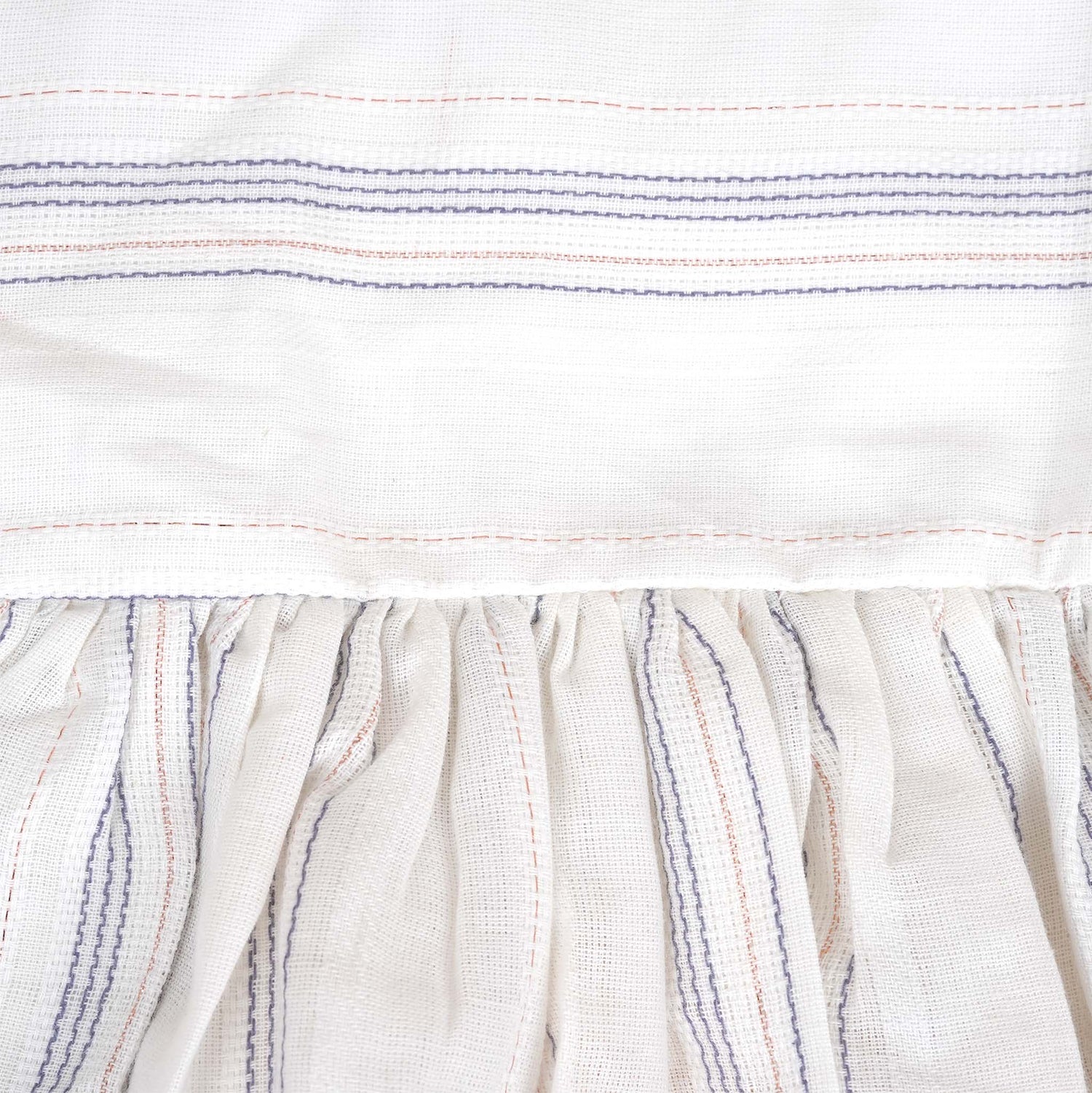 Co-ord Set Tie Model for Girls - Chic Striped Cotton Outfit