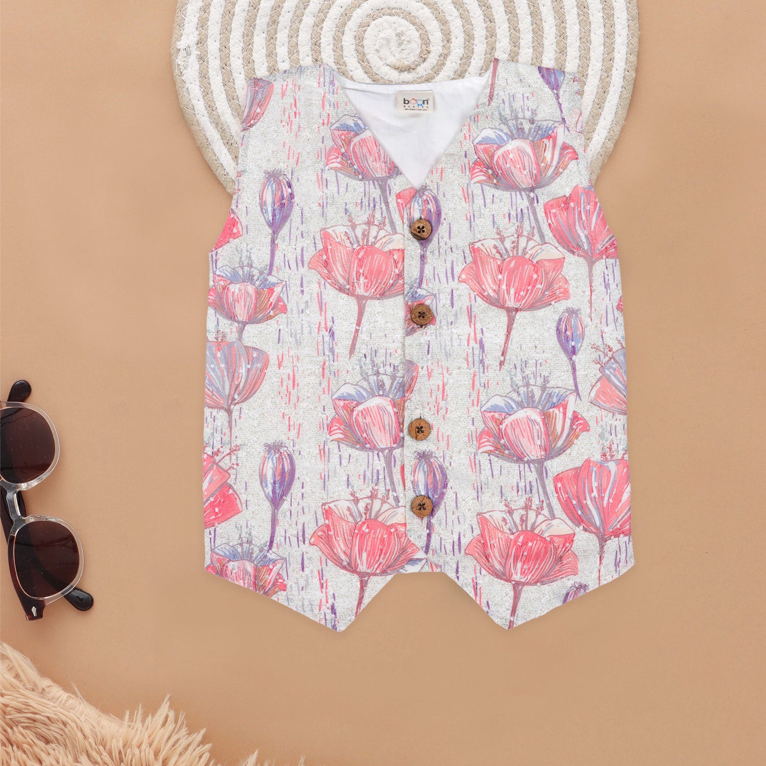 Floral Fantasy Girls Co-ord Set – Stylish and Comfortable Boon Babies