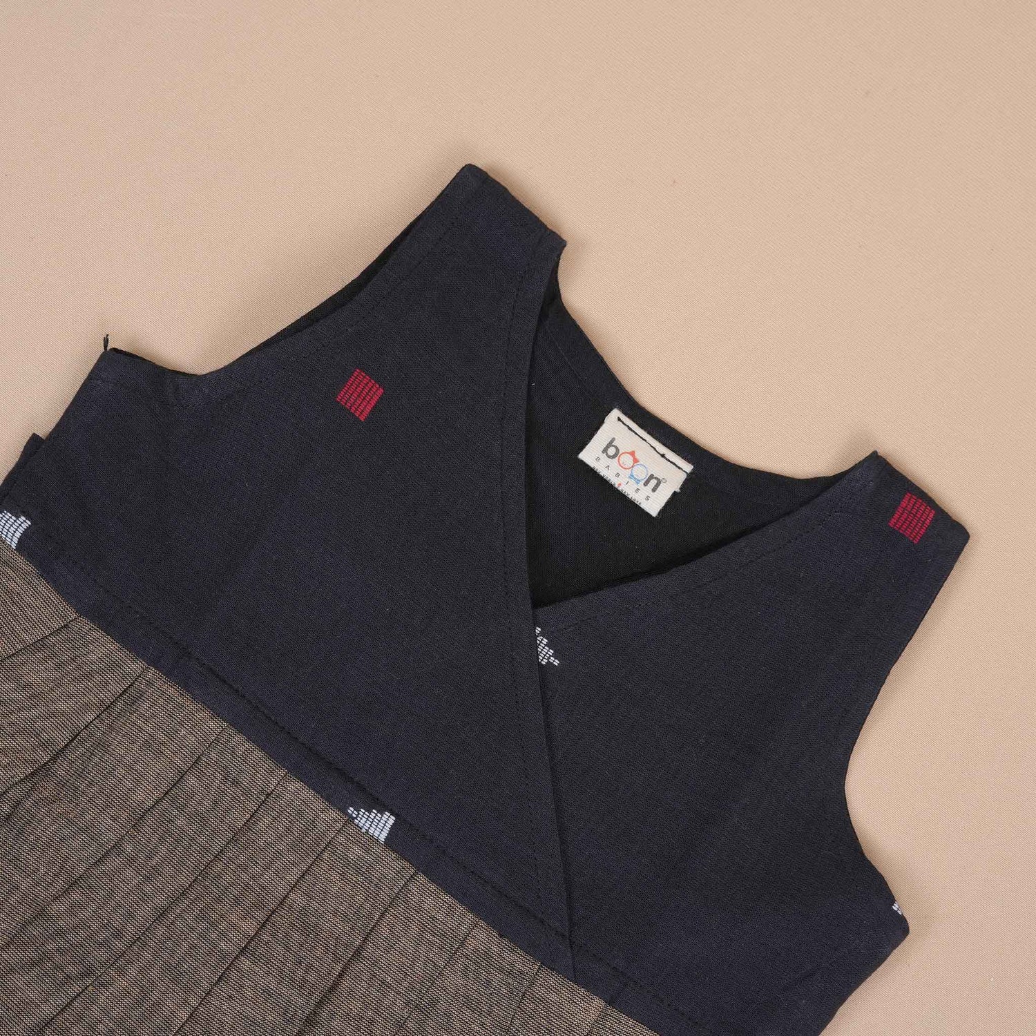 Elegant Cotton Frock for Girls – Ethnic Sleeveless Dress