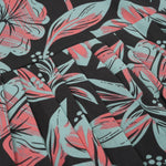 Stylish black cotton frock with floral prints and cap sleeves – comfy wear for girls aged 6M to 5Y.