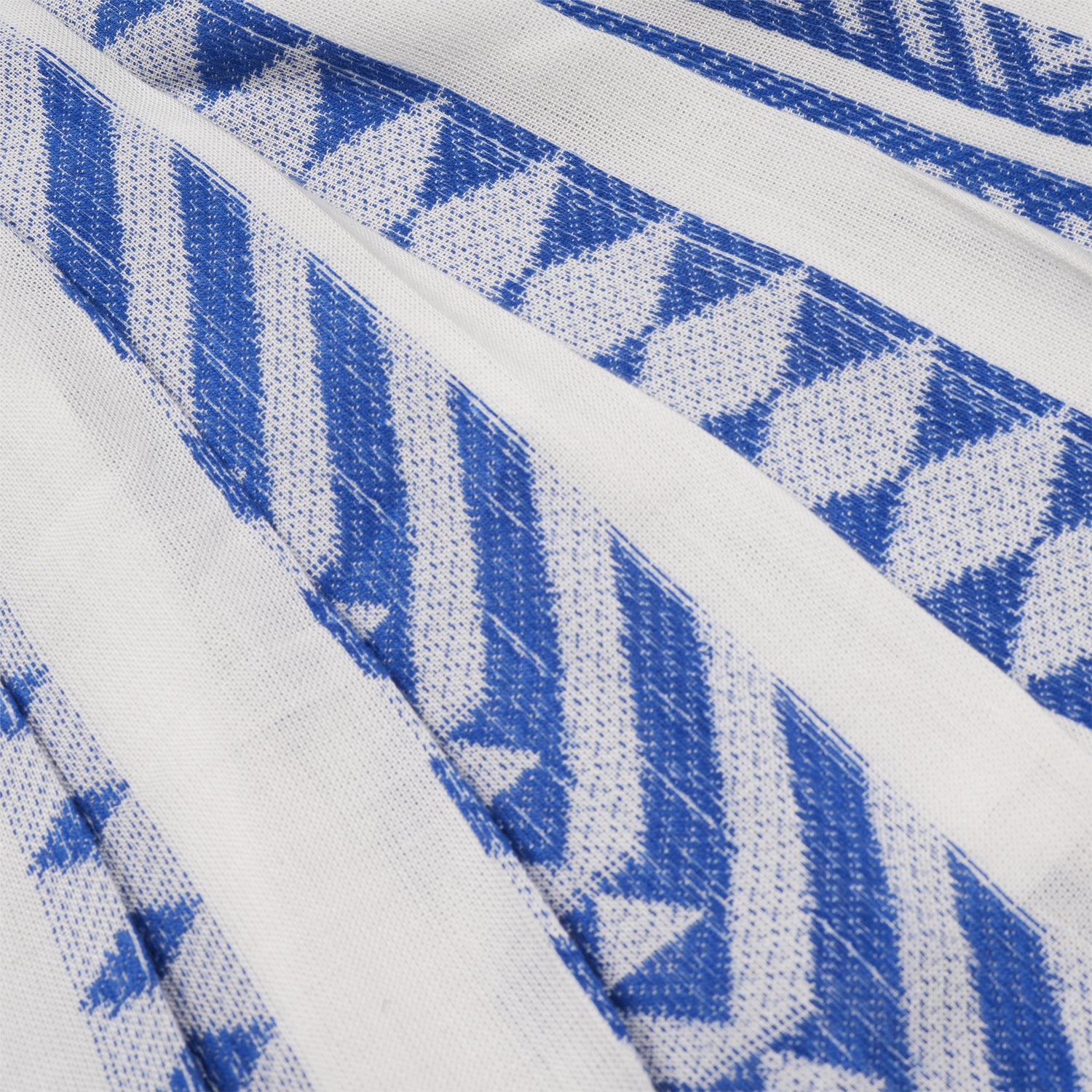 Boon Babies Girls Casual Wear Frock – Blue Designer Stripe Edition