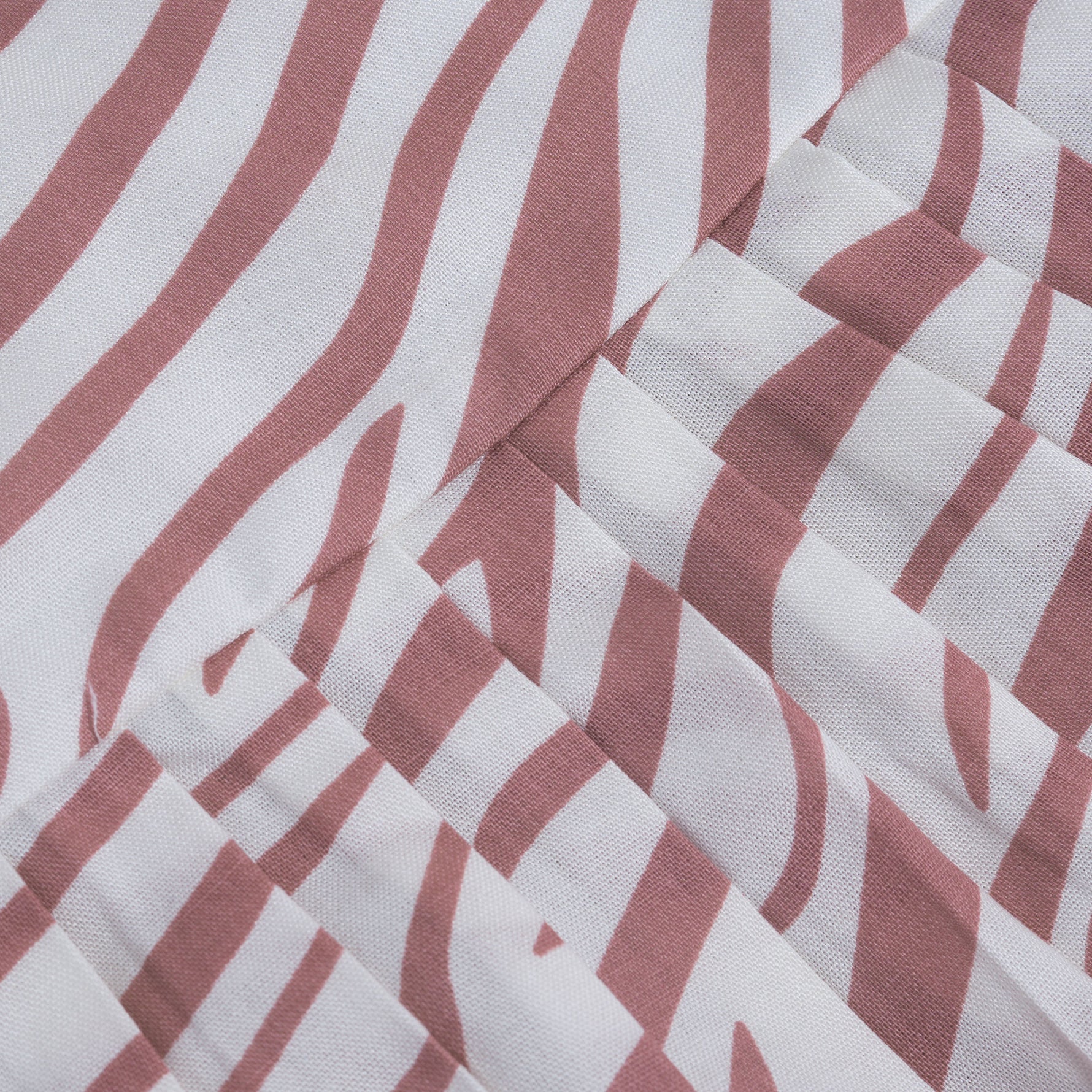 Pink zebra print cotton frock with cap sleeves for girls aged 6 months to 5 years – Boon Babies babywear from Coimbatore.
