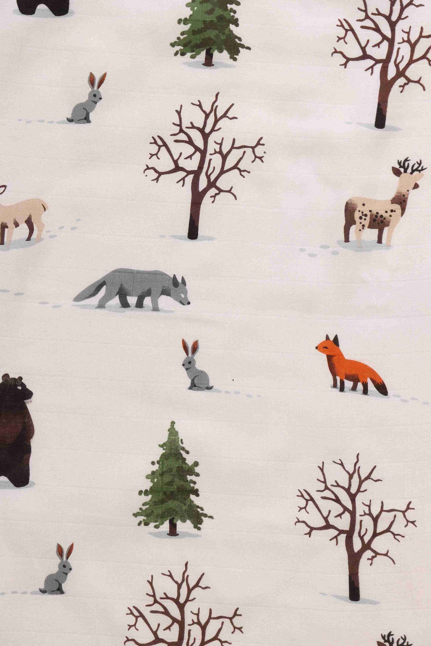 Delightful Muslin Baby Blanket with Cute Prints - Ultimate Comfort Boon Babies