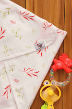 Delightful Muslin Baby Blanket with Cute Prints - Ultimate Comfort Boon Babies