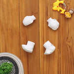 Charming Printed Muslin Cap Set with Mittens and Booties - Adorable Ensemble Boon Babies