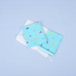 Serene Blue Striped Cradle Set – The Perfect Sleep Solution Boon Babies