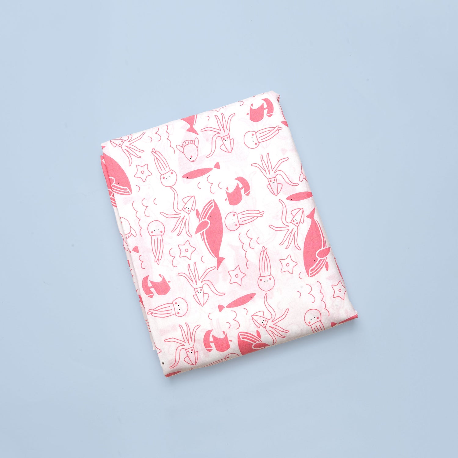 Soft Baby Cradle with Adorable Ocean-Themed Print Boon Babies