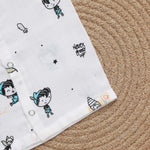Organic Muslin Baby Jabla with Cute Designs – Ideal for Sensitive Skin Boon Babies