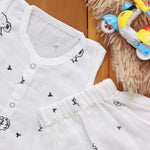 Twinkle Set: Adorable Printed Jabla with Matching Shorts Boon Babies